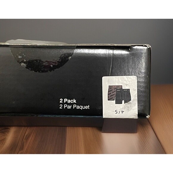 Jordan Boxer Briefs Mens Small Jumpman Flight Cotton Stretch 2 Pack Brown Black - Picture 4 of 6